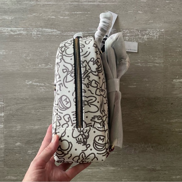 NWT Disney Parks Dooney and Bourke Minnie Mouse Line Art Backpack Bag 2022 - Picture 4 of 10